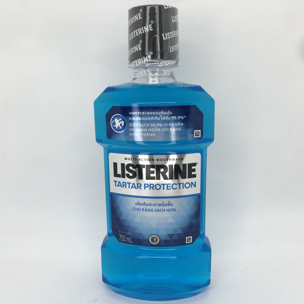 Listerine Tartar Protection 750ml- Nước súc miệng